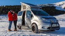 Nissan e-NV200 winter camper van