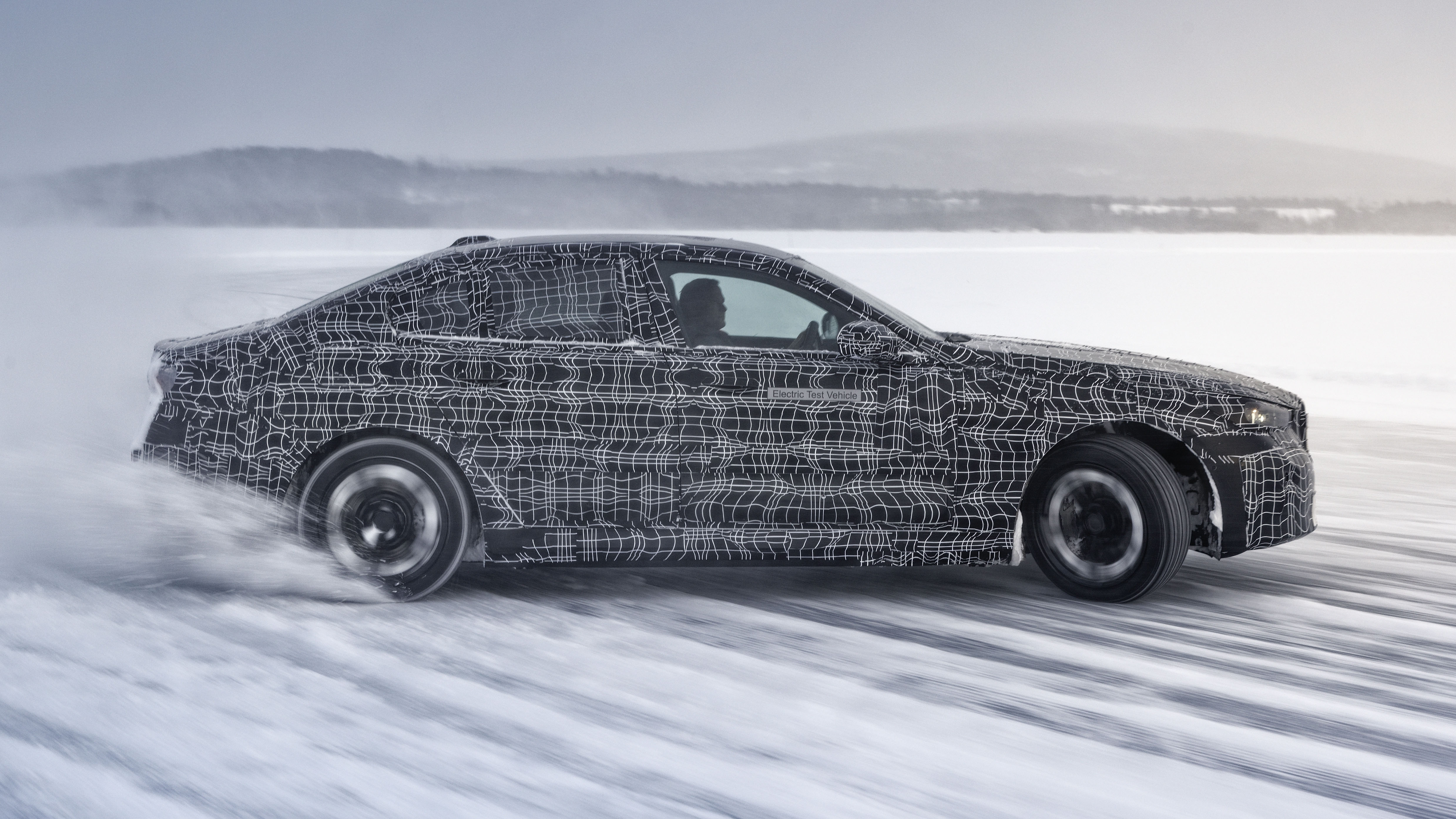 BMW i5 winter testing 2023