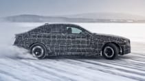 BMW i5 winter testing 2023