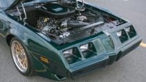 This is a 1979 Pontiac Trans Am Firebird with a new 430bhp V8