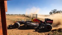 Daniel Ricciardo Red Bull F1 car vs Outback