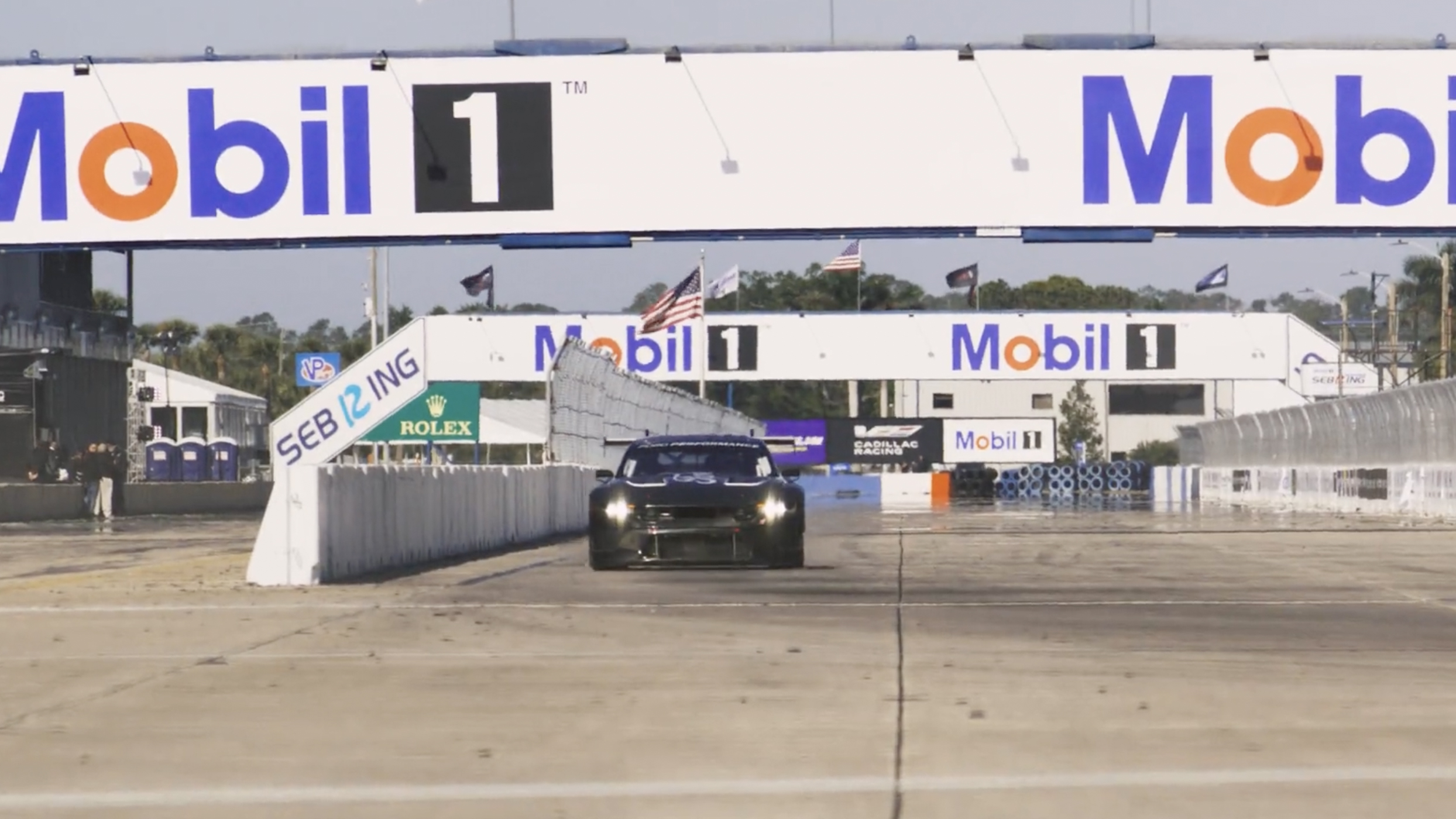 Ford Mustang GT3 test Top Gear