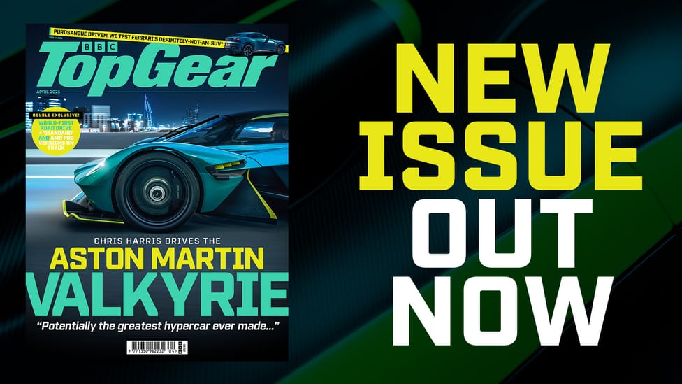 Top Gear Magazine Chris Harris Drives Aston Martin Valkyrie 