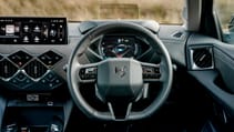 DS 3 E-Tense steering wheel