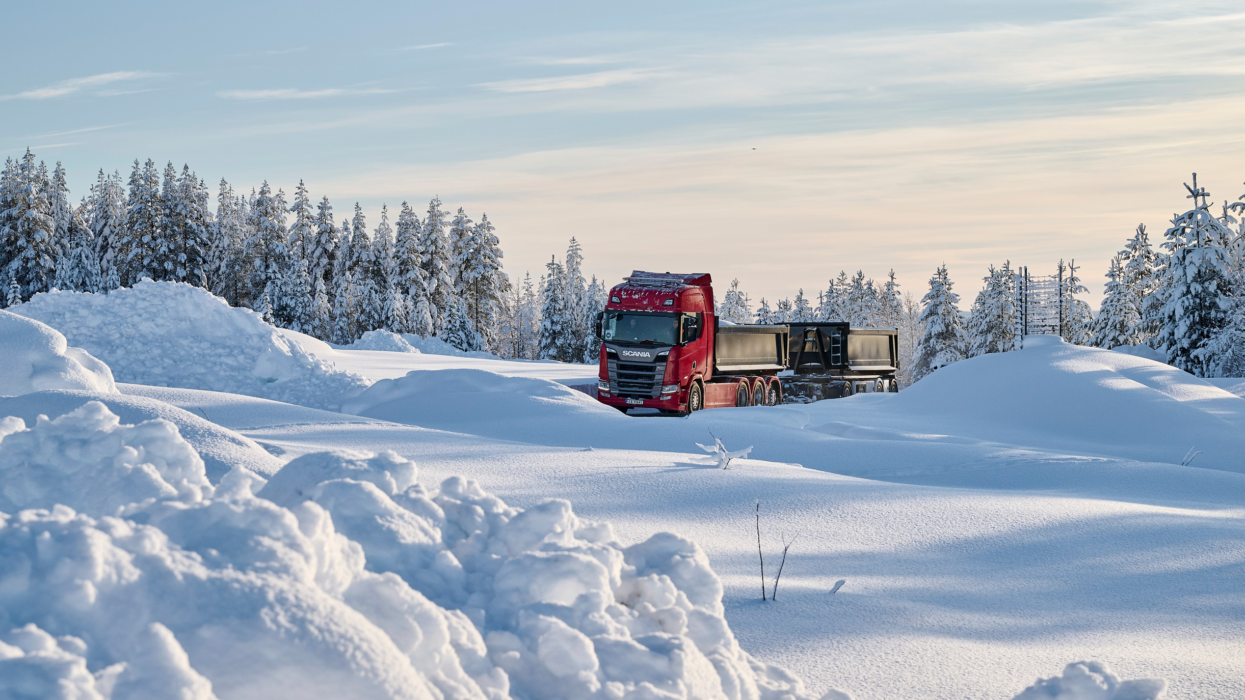 Scania 560 R snow