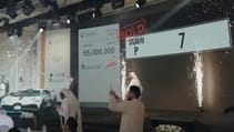 P 7 world record for number plate Dubai Top Gear