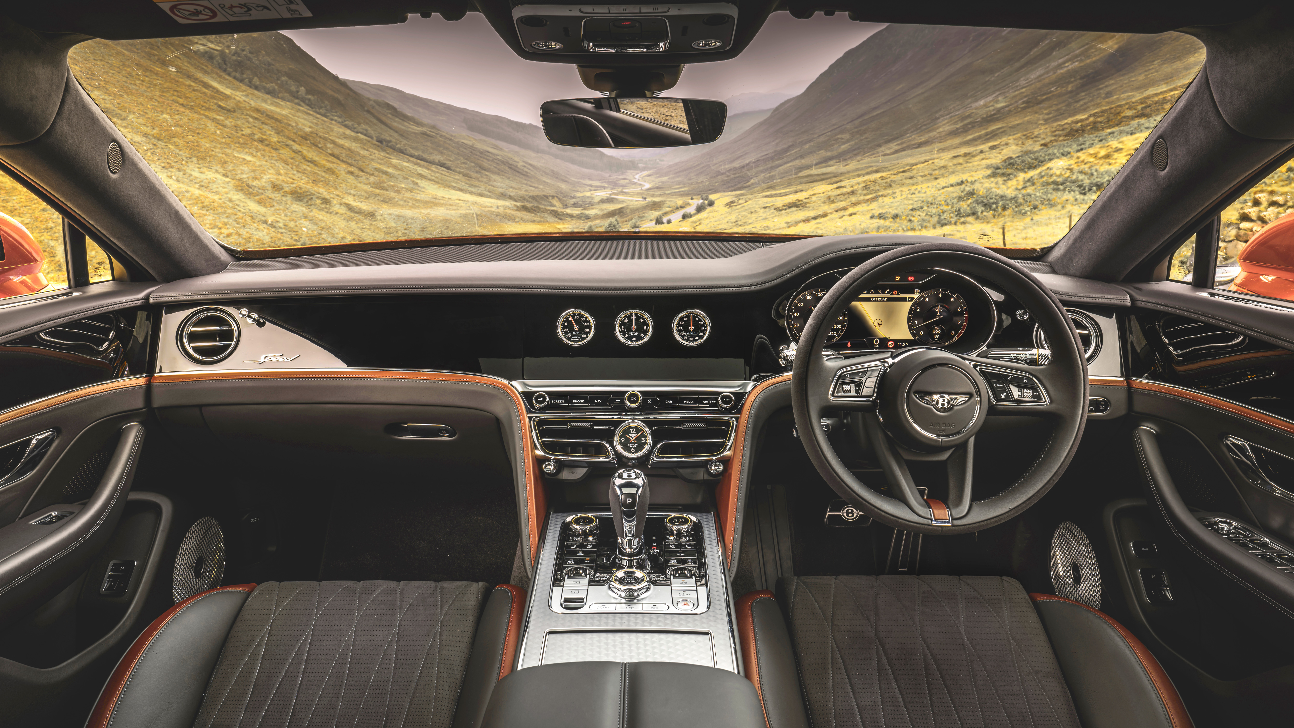 Bentley Flying Spur interior