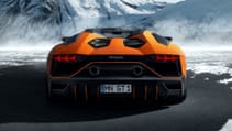 Lamorghini Aventador Ultimae Novitec rear