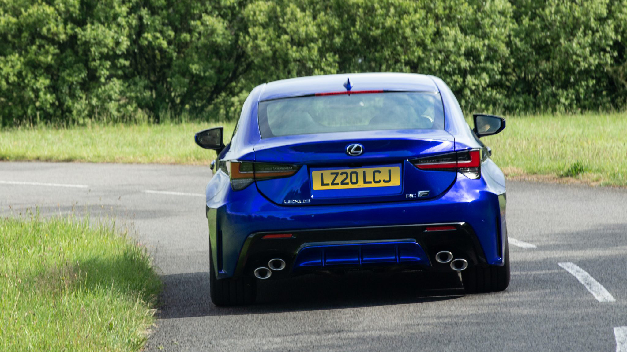 Lexus RC F Top Gear review