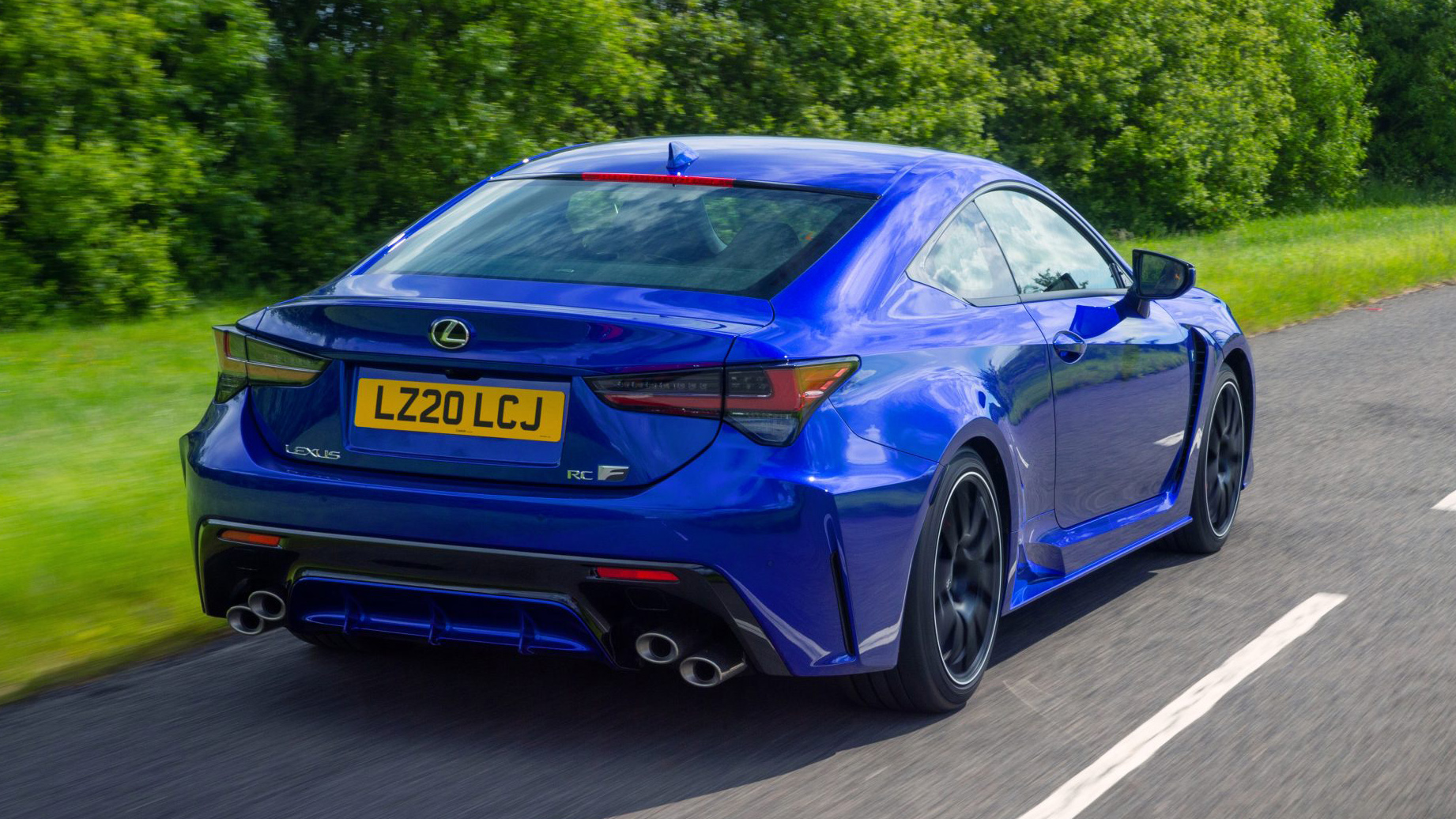 Lexus RC F Top Gear review