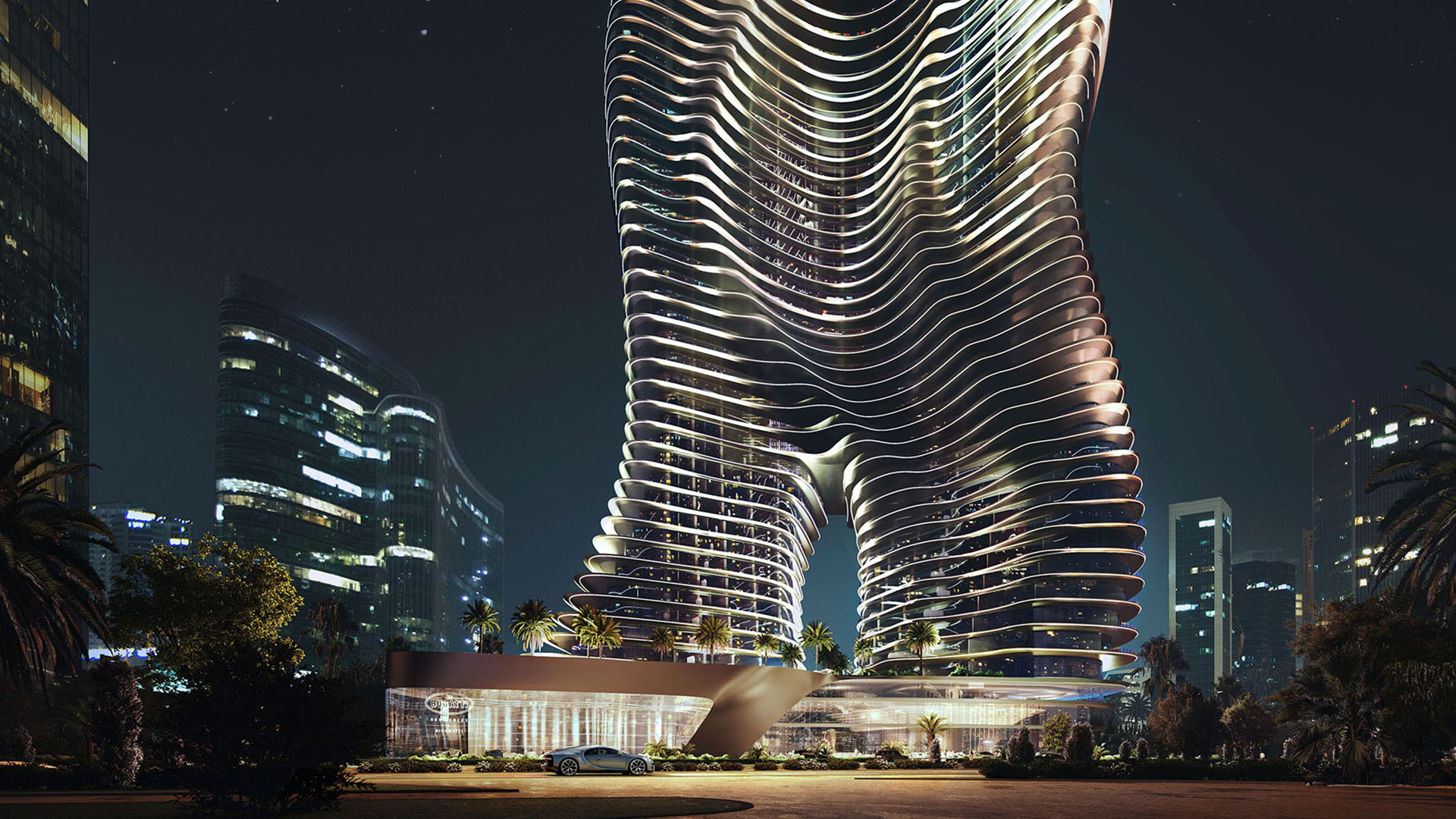 Bugatti Residences by BinGhatti building unveiled in Dubai