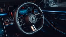 Mercedes S-Class steering wheel