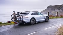 Porsche Taycan Cross Turismo bike attachment