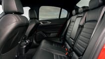 Alfa Romeo Giulia review back seats