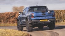 Ford Ranger Raptor cornering