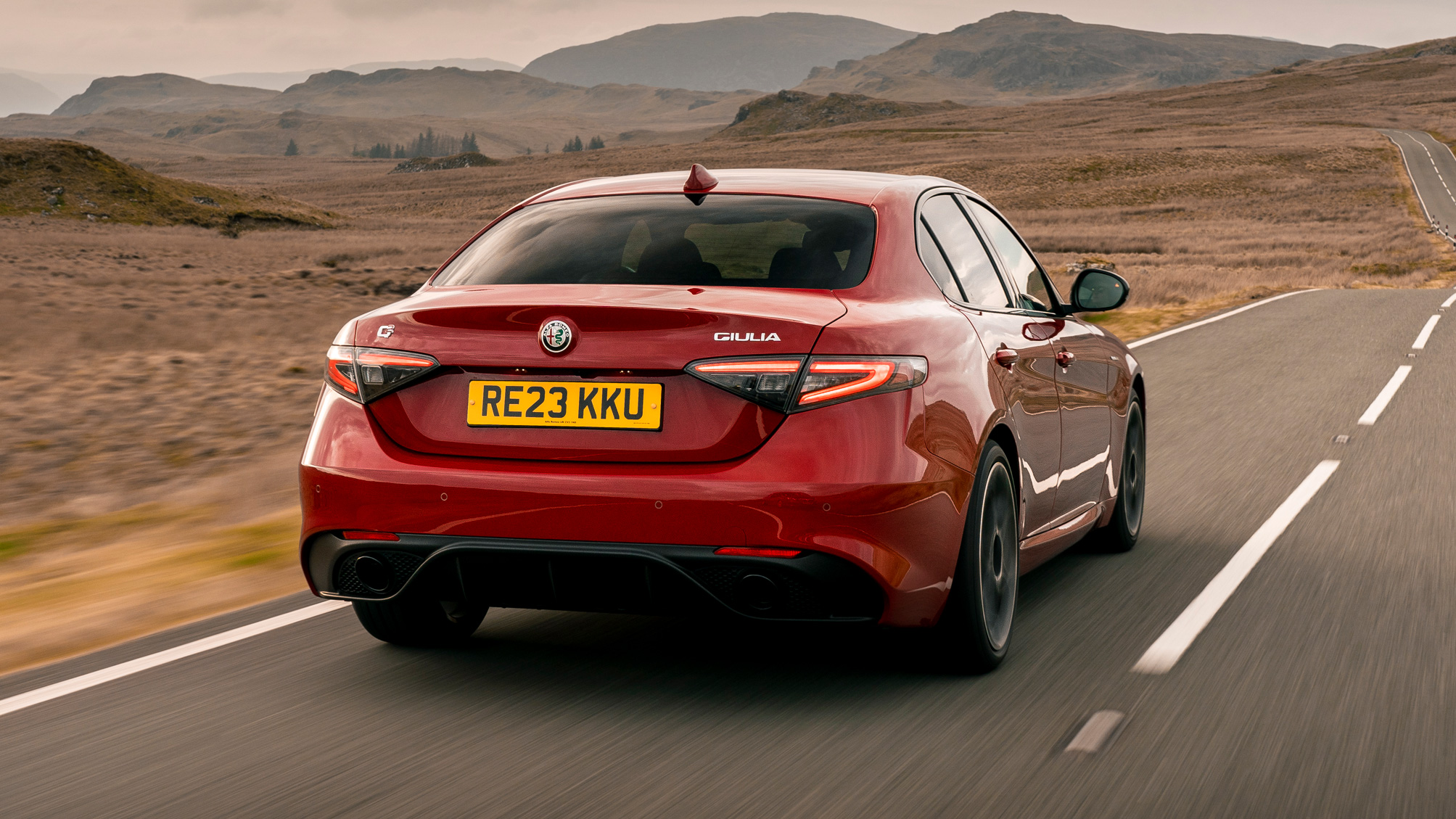 Alfa Romeo Giulia review rear