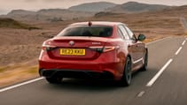 Alfa Romeo Giulia review rear