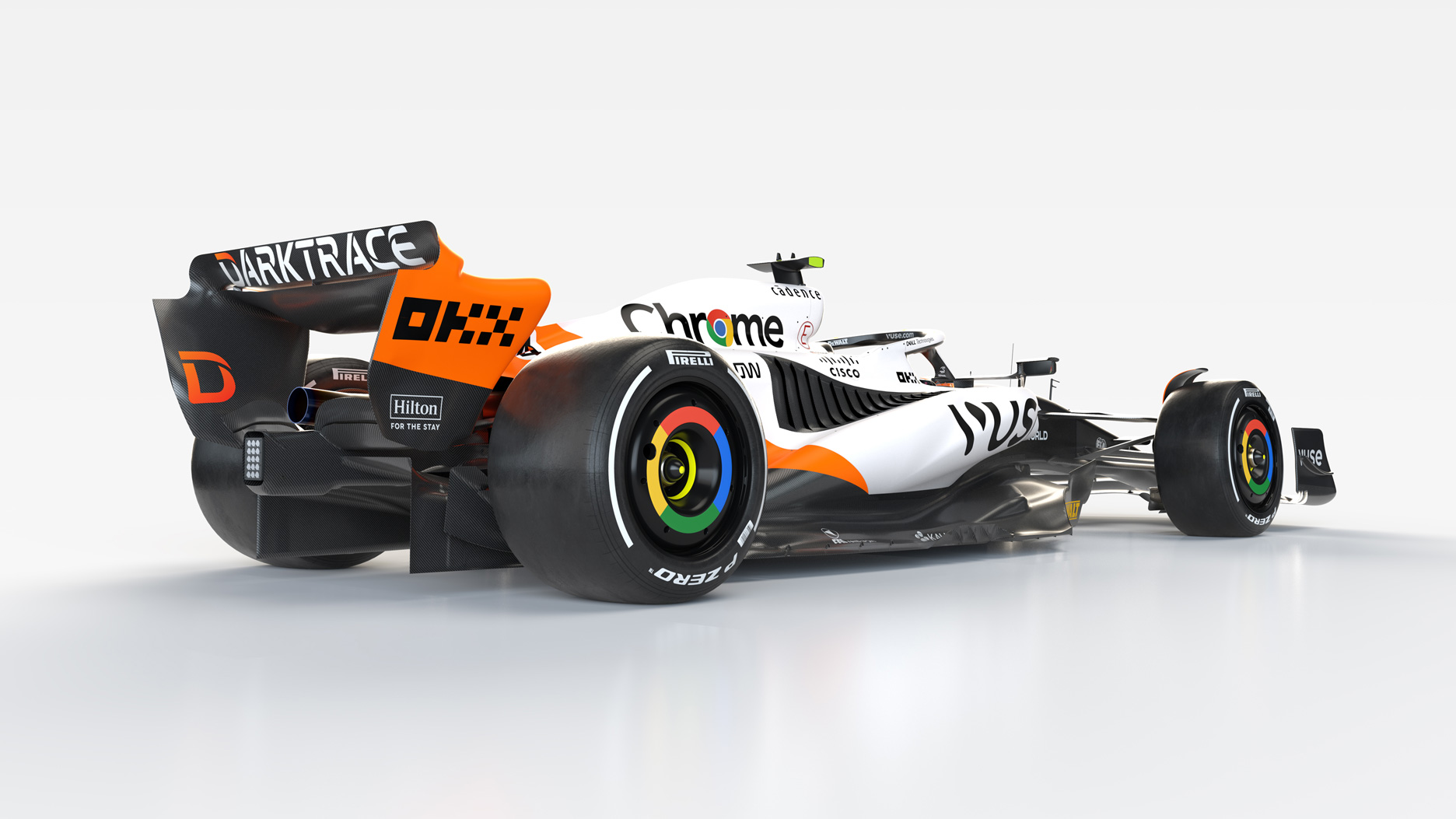 McLaren Triple Crown livery rear