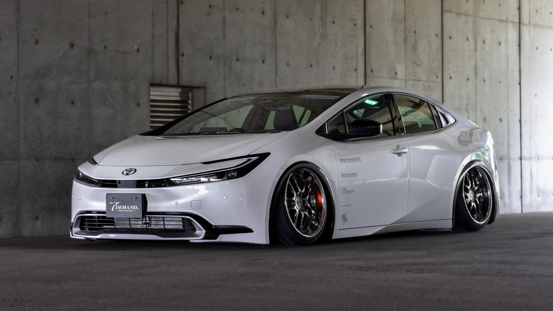 T-Demand modified Toyota Prius Top Gear