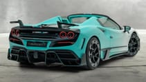 Mansory F8XX Spider Tempesta Turchese Top Gear Ferrari F8 Spider