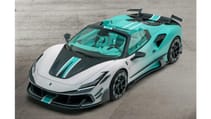 Mansory F8XX Spider Tempesta Turchese Top Gear Ferrari F8 Spider