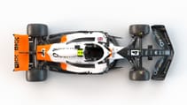 McLaren Triple Crown livery overhead