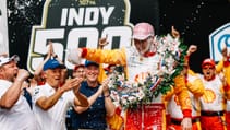 Indy 500 Josef Newgarden milk