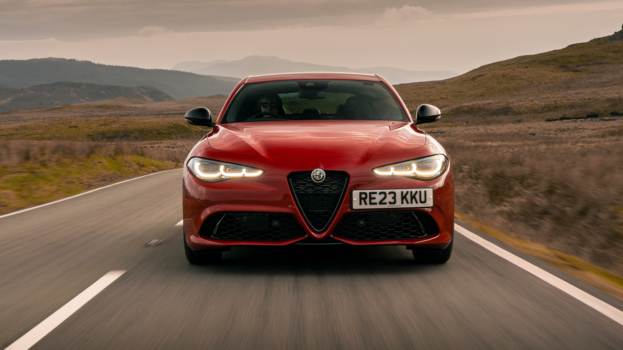 Alfa Romeo Giulia review front