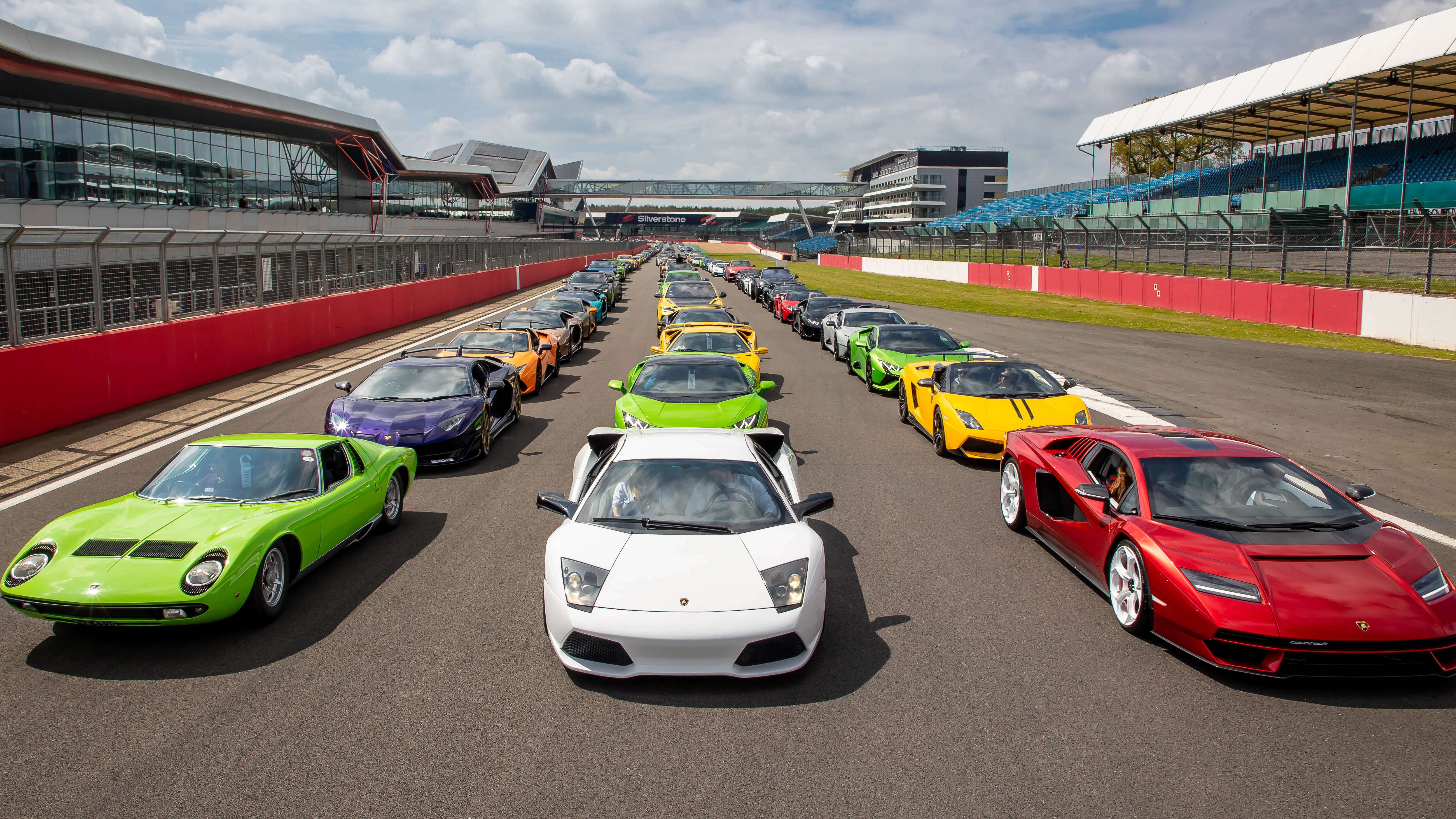 Lamborghini 60th anniversary Silverstone UK 2023