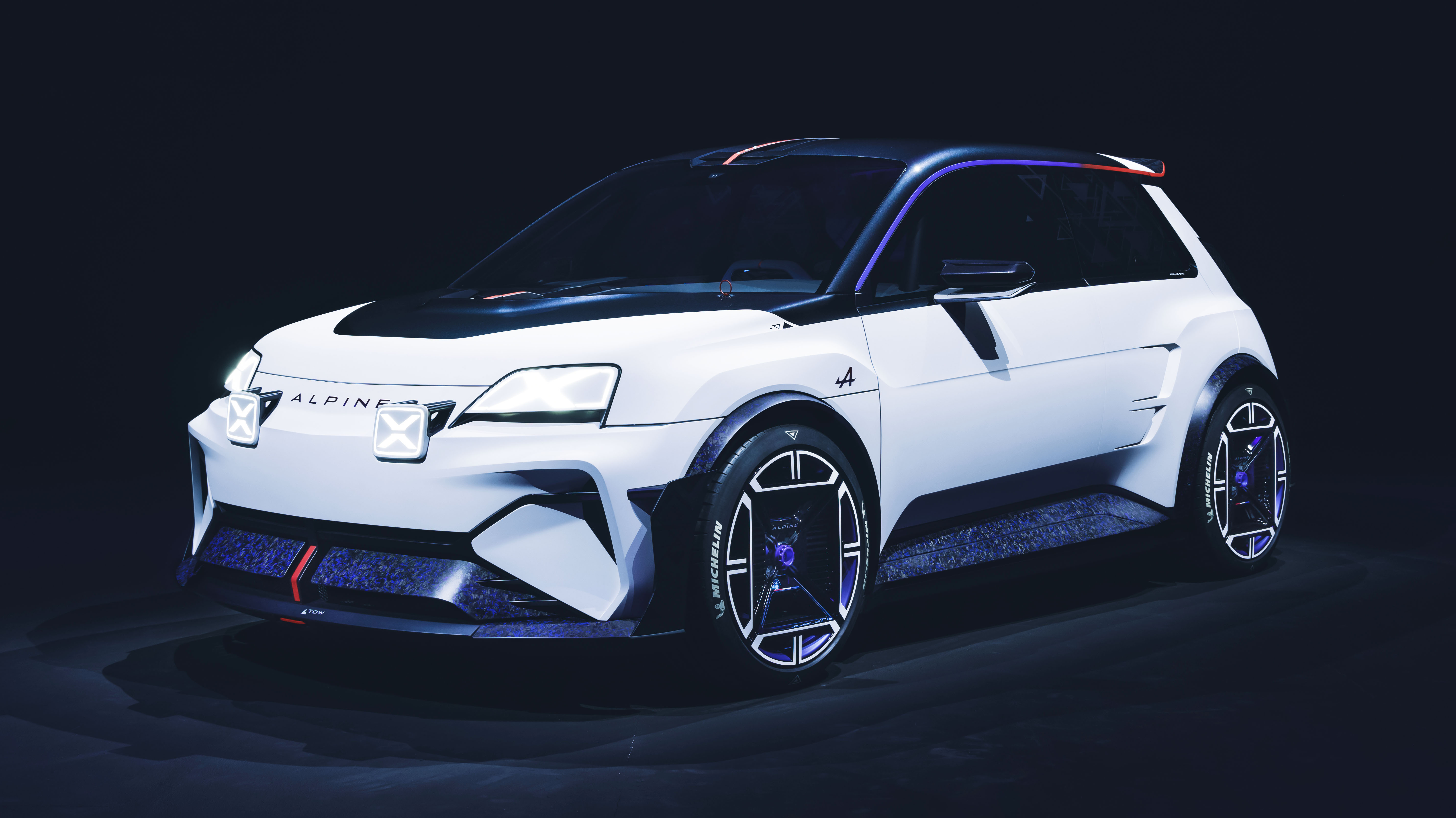 Alpine 290_β electric hot hatch revealed 2023