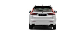 Rear shot of Honda CR-V in studio setting