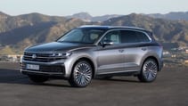 Facelifted Volkswagen Touareg Top Gear