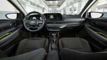 Interior of the Hyundai i20