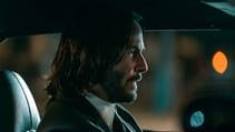 Keanu Reeves John Wick 4 stunt driving