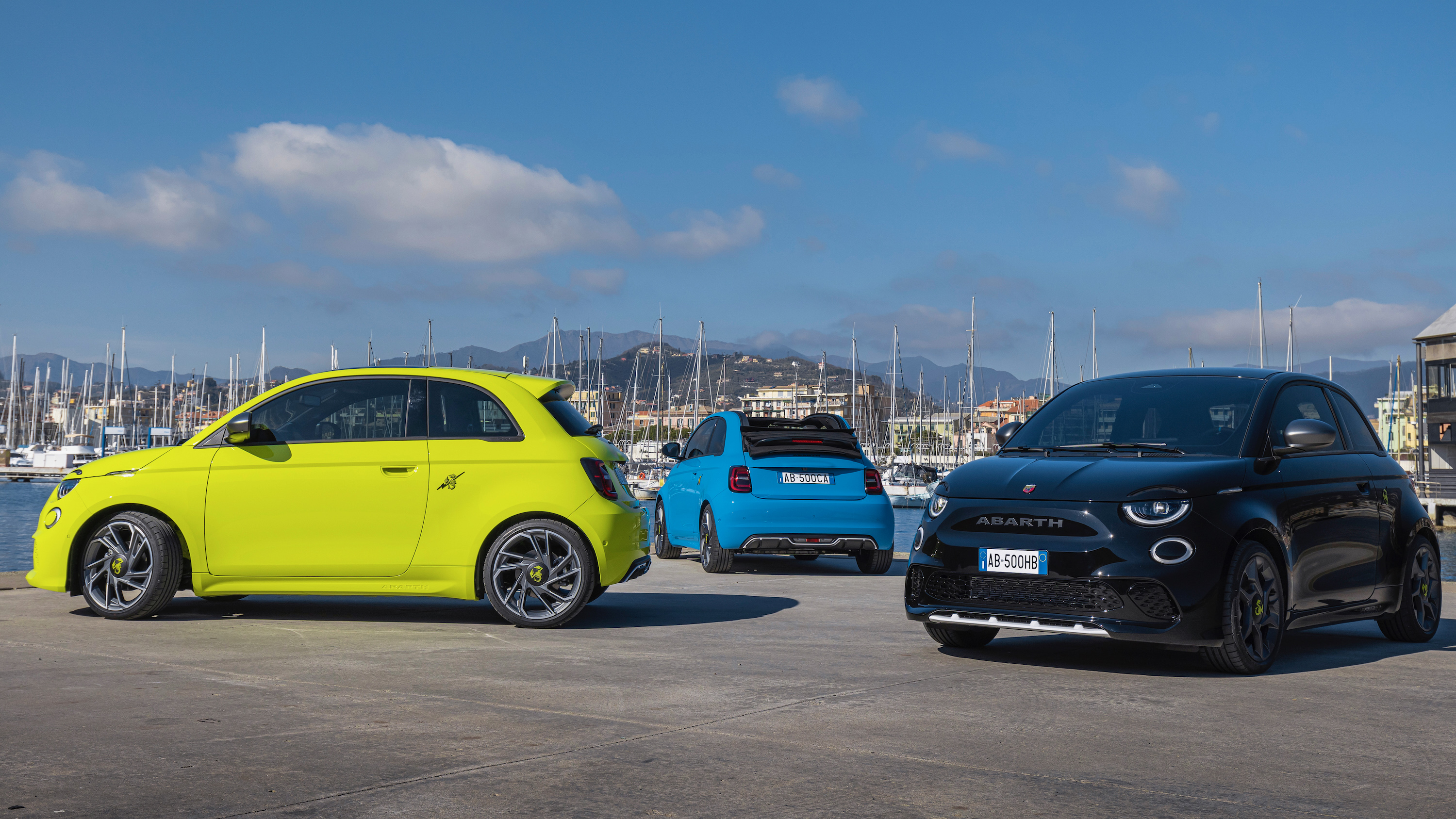 Abarth 500e Cabrio Top Gear