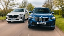 Mazda CX-60 versus BMW X3 Hybrid