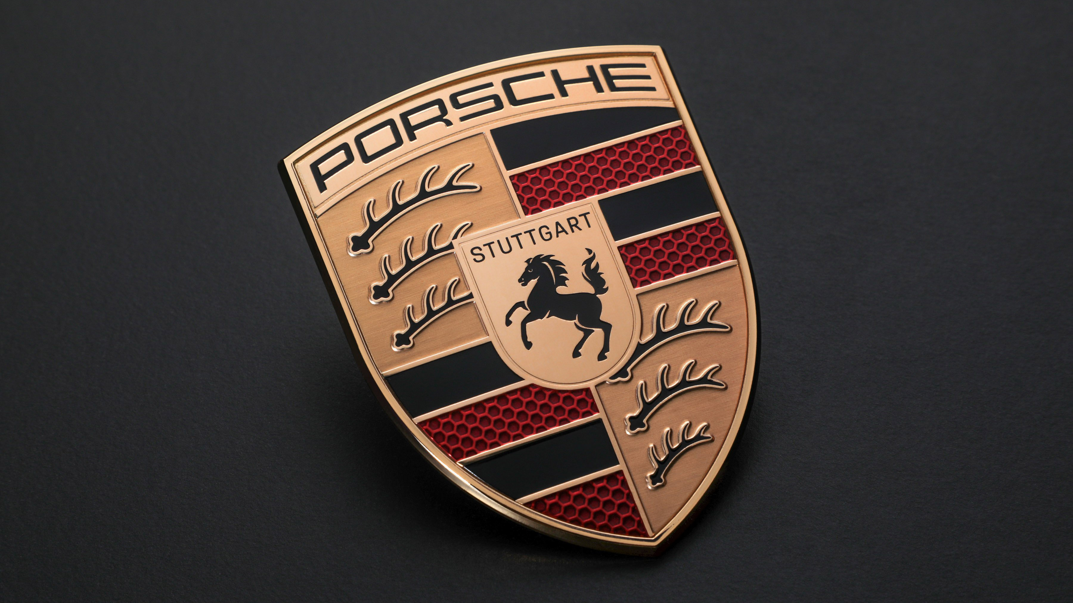 New Porsche badge crest Top Gear 