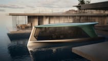 Original render of the BMW Tyde Icon battery-electric boat