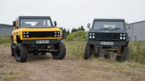 Munro Mk_1 Truck sits alongside new Mk_1 Pick-up