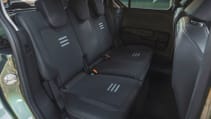 Rear seats of Ford E-Tourneo Courier