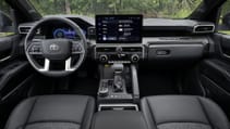 Interior shot of Toyota Tacoma