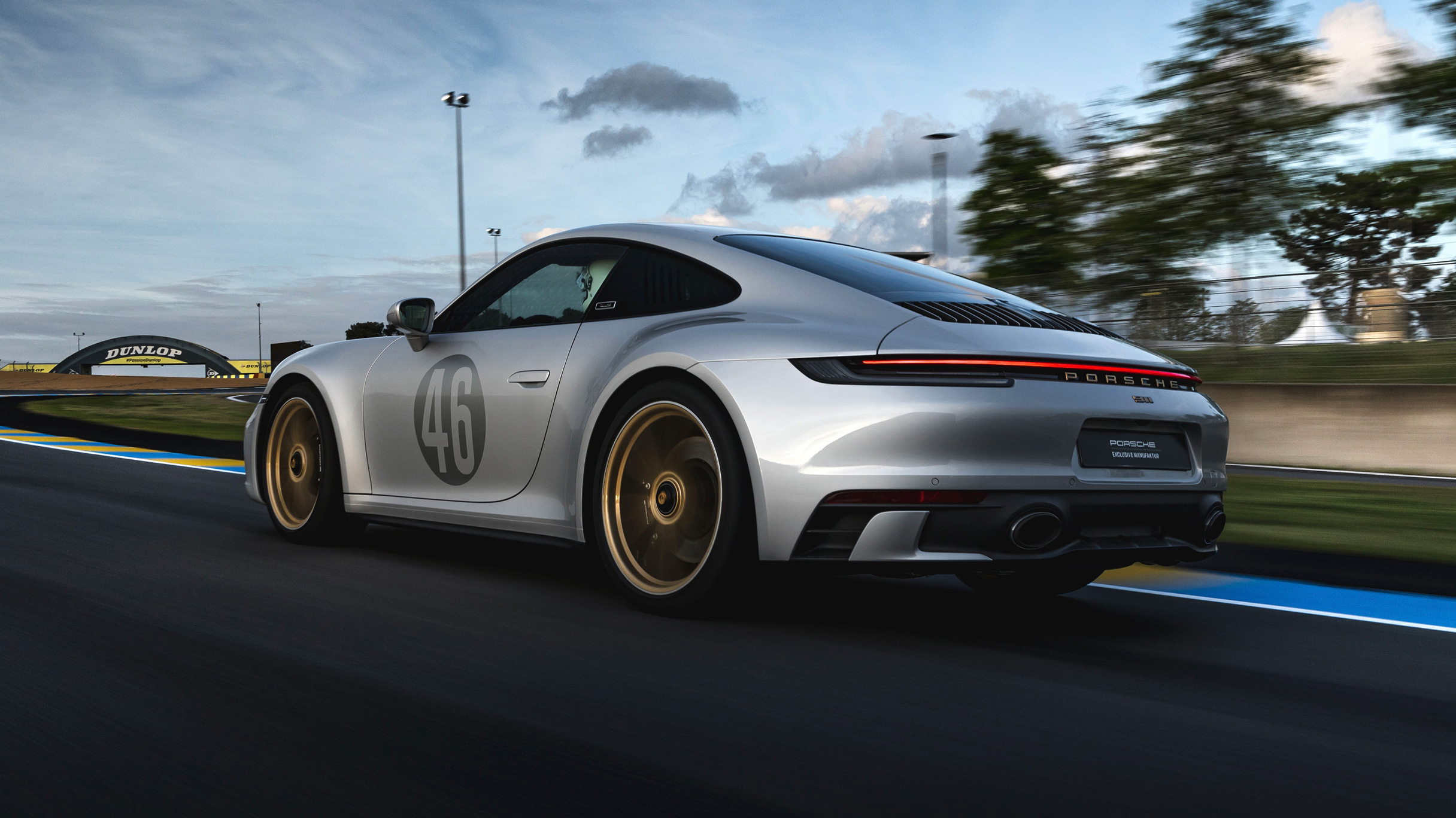 Porsche 911 Carrera GTS Le Mans Centenaire Edition rear