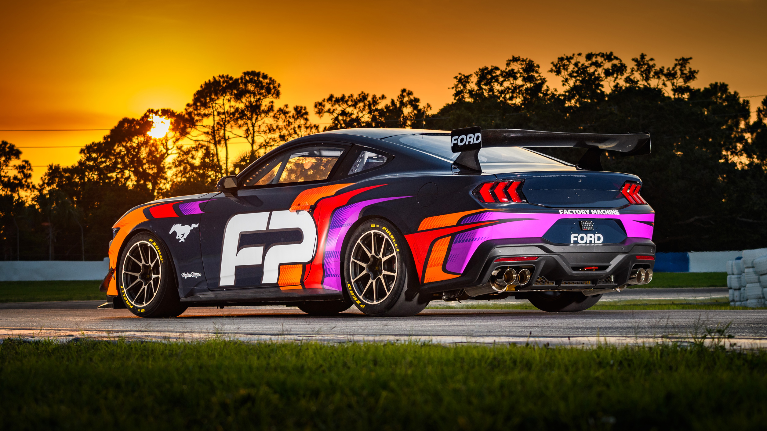 Ford Mustang GT4 rear