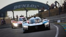 Peugeot 9X8 hypercar at Le Mans Top Gear