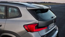 BMW X1 M35i xDrive rear spoiler detail