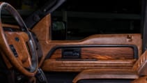 Close up shot of interior profile in Vilner-modded Ford Raptor