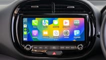 Kia Soul EV infotainment detail