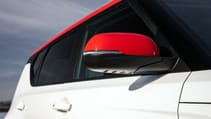 Kia Soul EV wing mirror detail