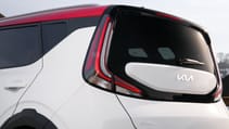 Kia Soul EV rear end detail