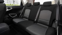 Kia Soul EV Urban spec rear seats